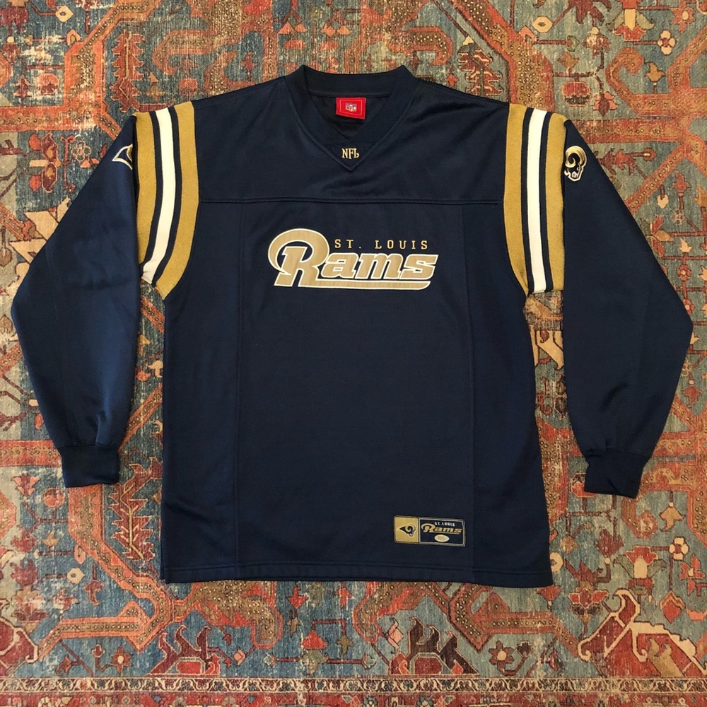 Rams Athletic Sweatshirt Navy
